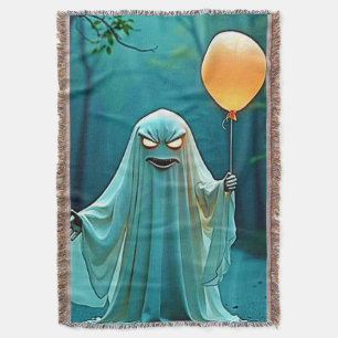 Spooky Ghost mit Eerie Balloon Decke
