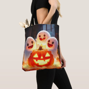 Spooky Ghost Pumpkin Party Glow