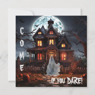 Spooky Ghost Spuk House Halloween-Party Einladung