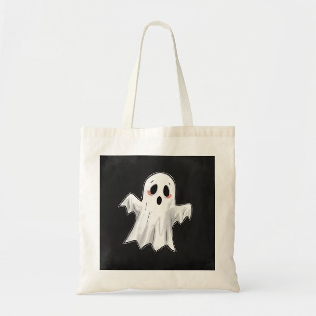 Spooky Ghost Tragetasche (Vorne)