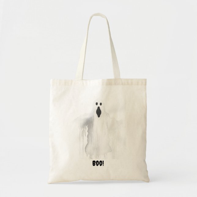 Spooky Ghost Tragetasche (Vorne)