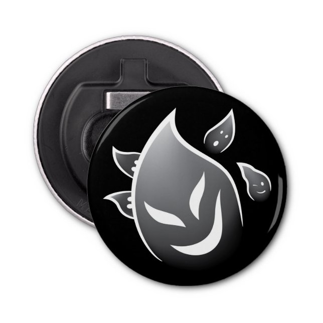 Spooky Ghosts Flaschenöffner (Vorderseite)