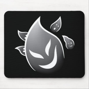 Spooky Ghosts Mousepad