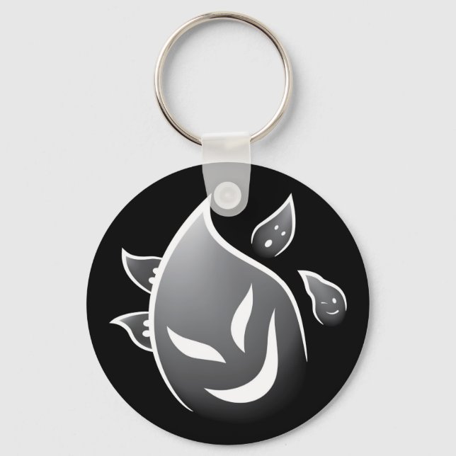 Spooky Ghosts Schlüsselanhänger (Vorderseite)