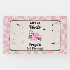 Spooky Ghoul Halloween Any Age Birthday Banner