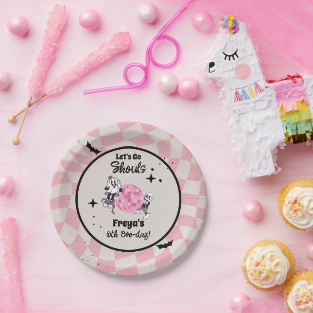 Spooky Ghoul Halloween Any Age Birthday  Pappteller (Party)