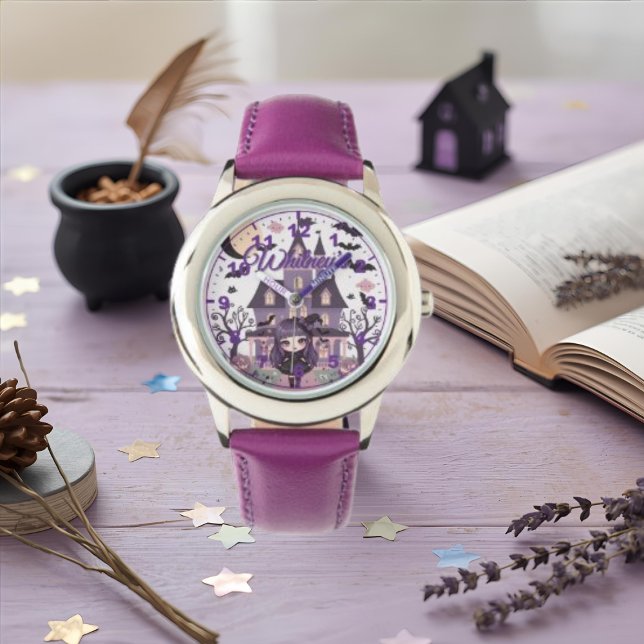 Spooky Girl Purple  Armbanduhr (Spooky Girl Purple Watch)
