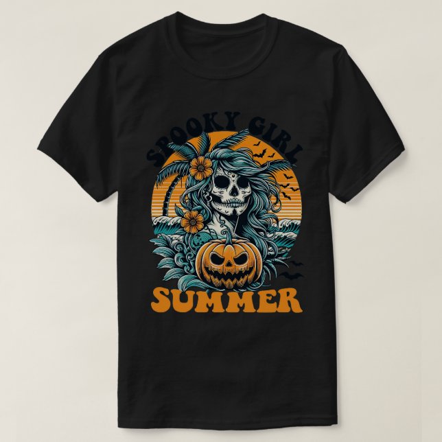 Spooky Girl Summer T-Shirt (Design vorne)