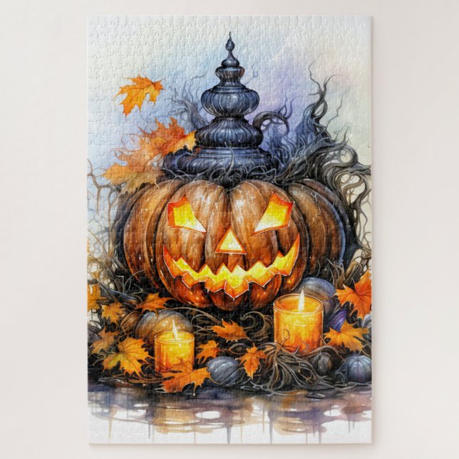 Spooky Glows Halloween Pumpkin Puzzle (Vertikal)