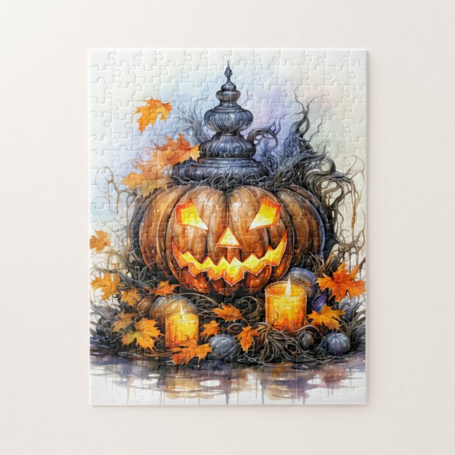 Spooky Glows Halloween Pumpkin Puzzle (Vertikal)