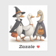 Spooky Goose Gang Back to School Stickers