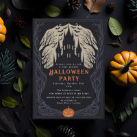 Spooky Gothic Castle Halloween-Party