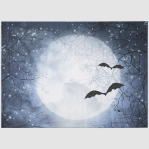 Spooky Gothic Halloween Dekoupage Tissue Seidenpapier