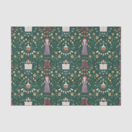 Spooky Green Halloween Hexe Seidenpapier