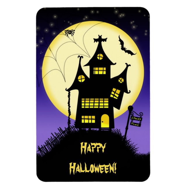Spooky Halloween 1 Premium Flexi Magnet (Vertikal)