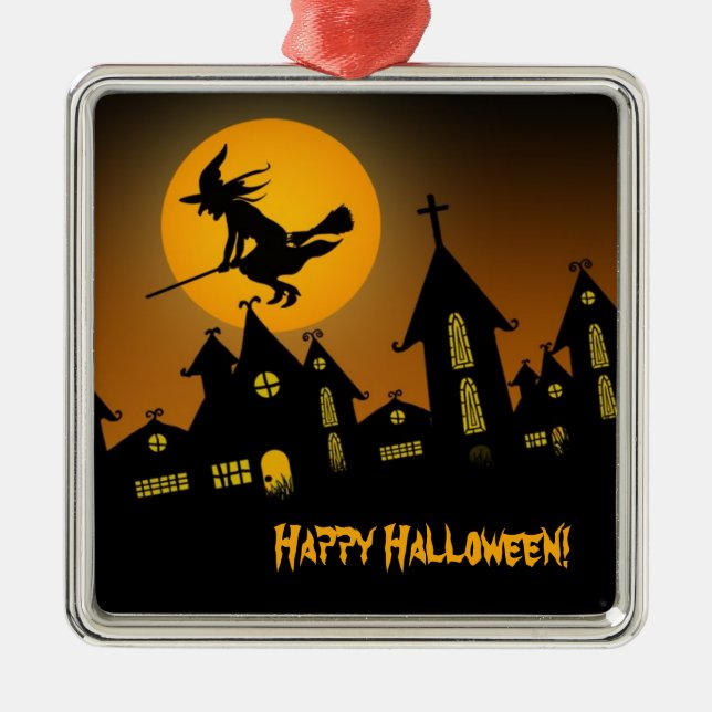 Spooky Halloween 2 Ornament (Vorne)