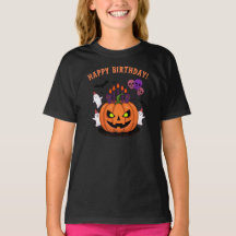Spooky Halloween B-Tag Pumpkin Cake & Ghosts