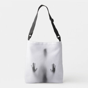 Spooky Halloween Body Shadow Tragetaschen Mit Langen Trägern