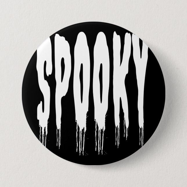 SPOOKY HALLOWEEN BUTTON (Vorderseite)