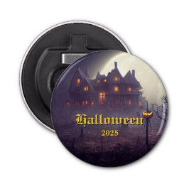 Spooky Halloween-Button Flaschenöffner