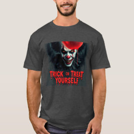 Spooky Halloween Clown Trick oder Treat T-Shirt