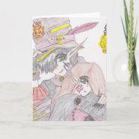 Spooky Halloween Colored Pencil Zeichnend