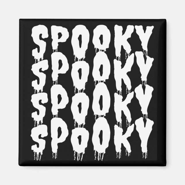 SPOOKY HALLOWEEN COSTUME MAGNET (Vorne)