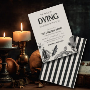 Spooky Halloween Costume Party Einladung