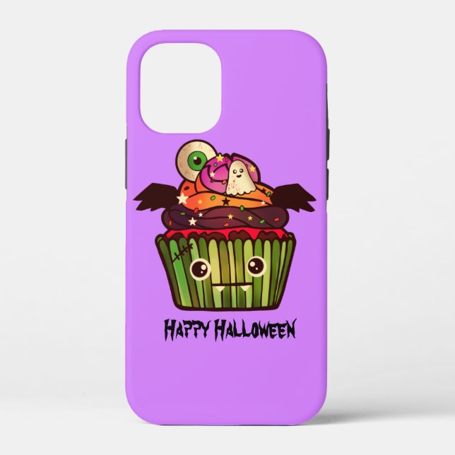 Spooky Halloween Cupcake Case-Mate iPhone Hülle (Rückseite)