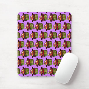 Spooky Halloween Cupcake Mousepad