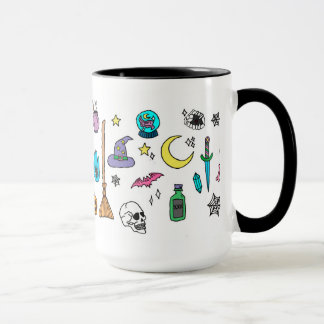 Spooky Halloween-Doodles-Tasse Tasse