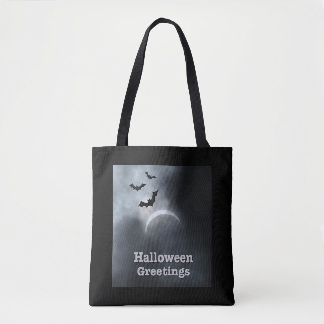 Spooky Halloween Eclipse Greetings (Vorderseite)