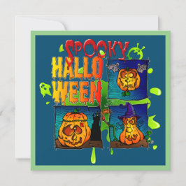 Spooky Halloween Einladung