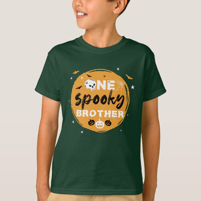 Spooky Halloween Familie Matching Trick oder Treff T-Shirt (Vorderseite)