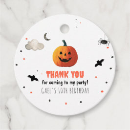 Spooky Halloween Gefallen Tags Boo Leckerei Geburt Geschenkanhänger