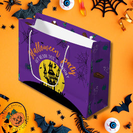 🎃 Spooky Halloween-Geschenktasche Große Geschenktüte