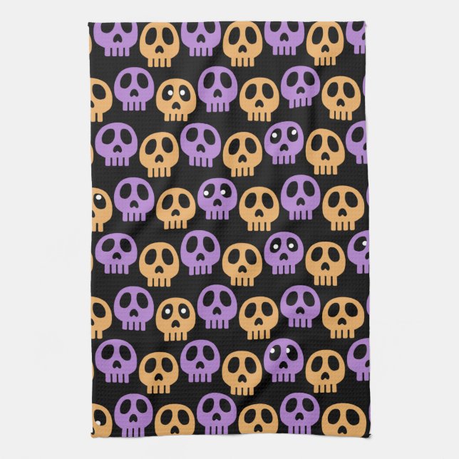 Spooky Halloween Geschirrtuch (Vertikal)