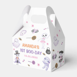 Spooky Halloween Ghost 1. Geburtstag Party Geschenkschachtel