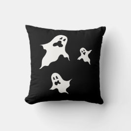 Spooky Halloween Ghosts Throw Cushion Kissen