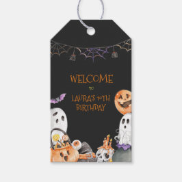 Spooky Halloween-Gift-Tags Geschenkanhänger