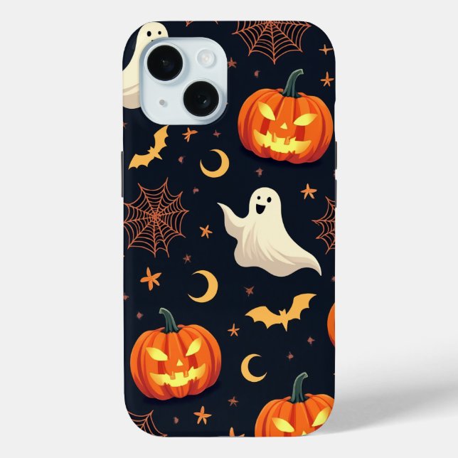 Spooky Halloween Glow im dunklen iPhone-Fall Case-Mate iPhone Hülle (Rückseite)