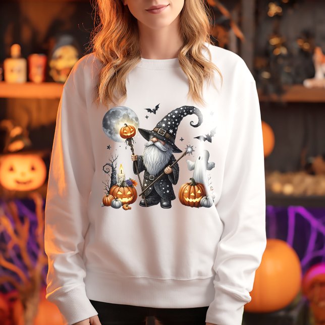 Spooky Halloween Gnome mit Personal Tri-Blend Shirt (Von Creator hochgeladen)