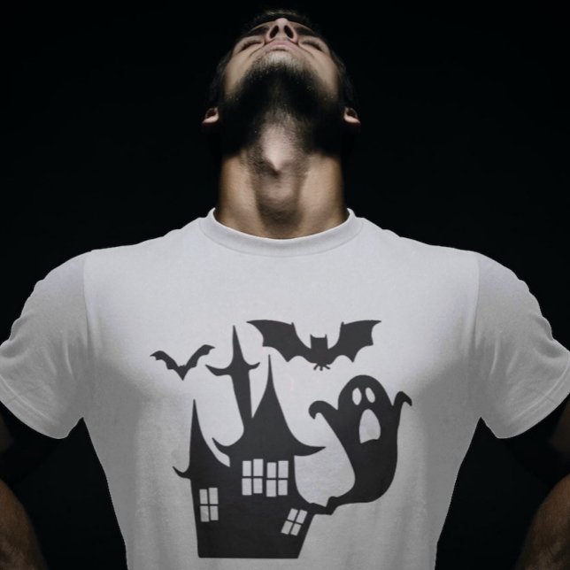 Spooky Halloween House T-Shirt (Von Creator hochgeladen)