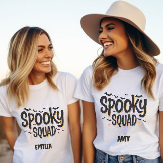 Spooky Halloween Individuelle Name Shirt für Freun
