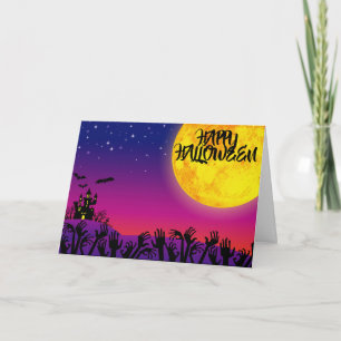 Spooky Halloween Karte