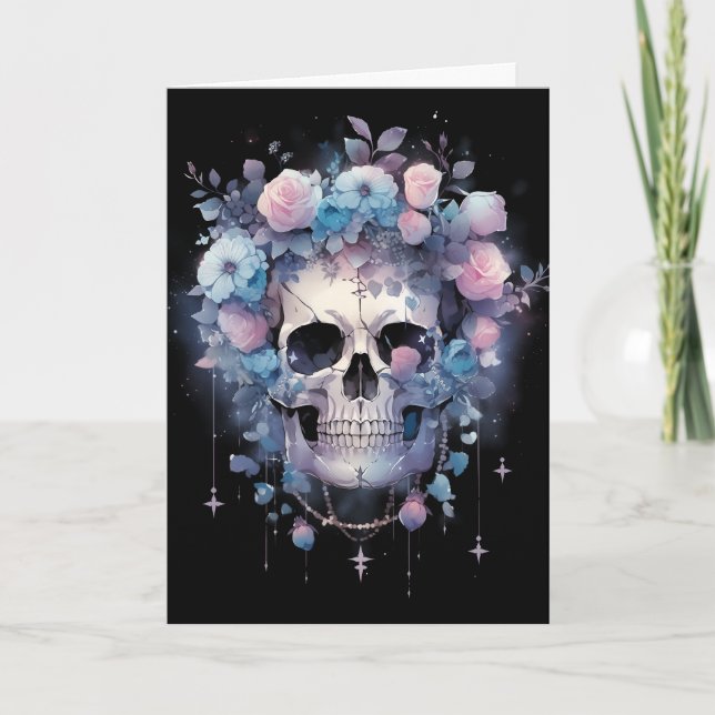 Spooky Halloween Karte (Vorderseite)