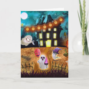 Spooky Halloween Karte