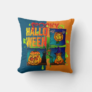 Spooky Halloween Kissen