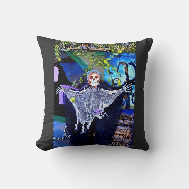 Spooky Halloween Kissen (Vorderseite)