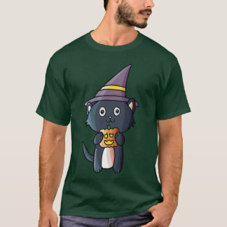 Spooky Halloween Kitty-Geschenk T-Shirt